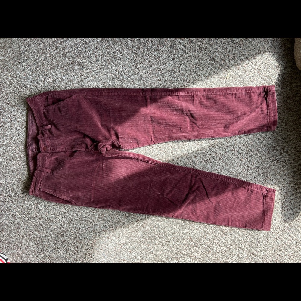 Levi’s Plum Chino Cords